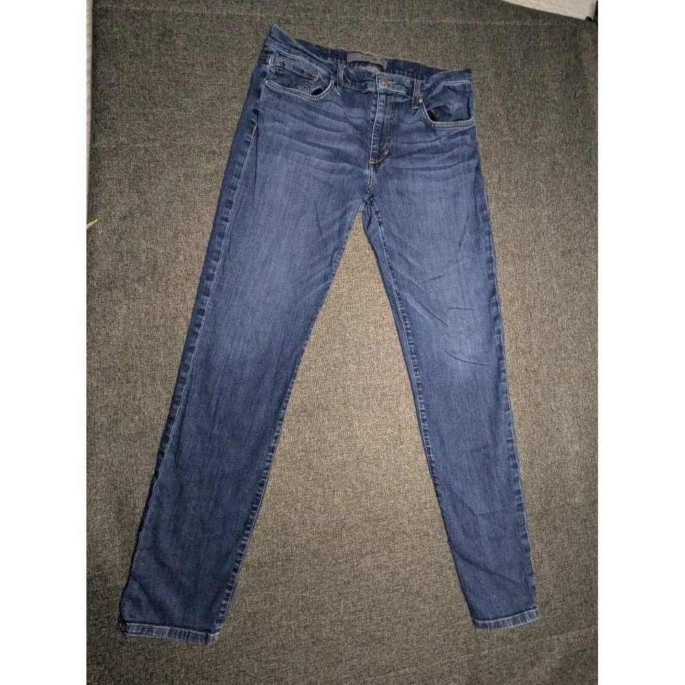 Joe's Jeans Brixton Straight Narrow Mens Blue Dark Wash Denim Pants Size 34x32‎
